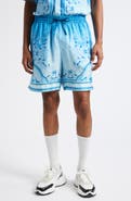Casablanca Egyptian Rug Silk Shorts