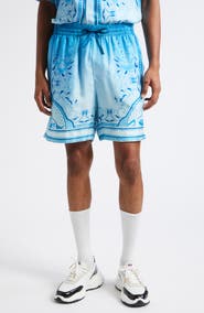 Casablanca Egyptian Rug Silk Shorts