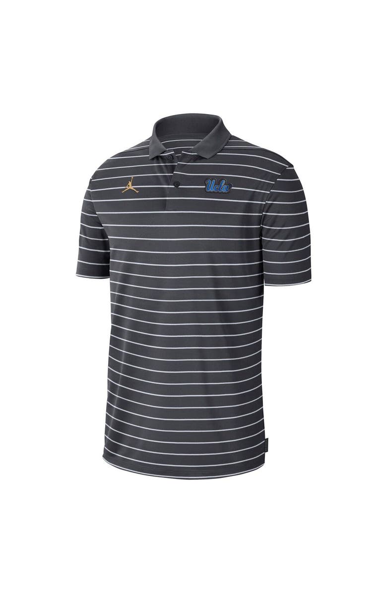 Jordan Brand Men's Jordan Brand Anthracite UCLA Bruins 2022 Early Season Coaches Performance Polo, Alternate, color, 