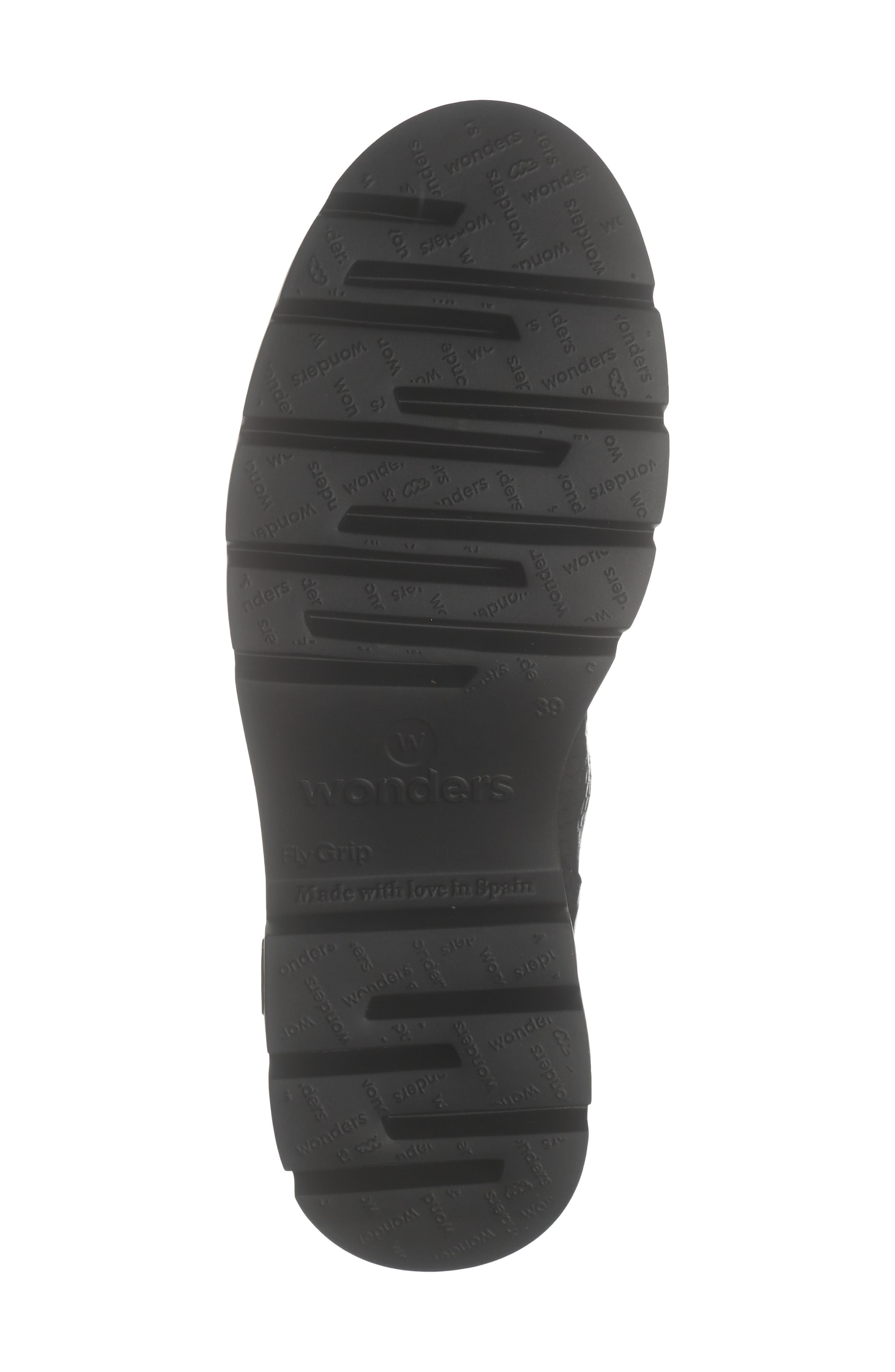 Lug Sole Leather Boot, Alternate, color, DOLMEN NEGRO