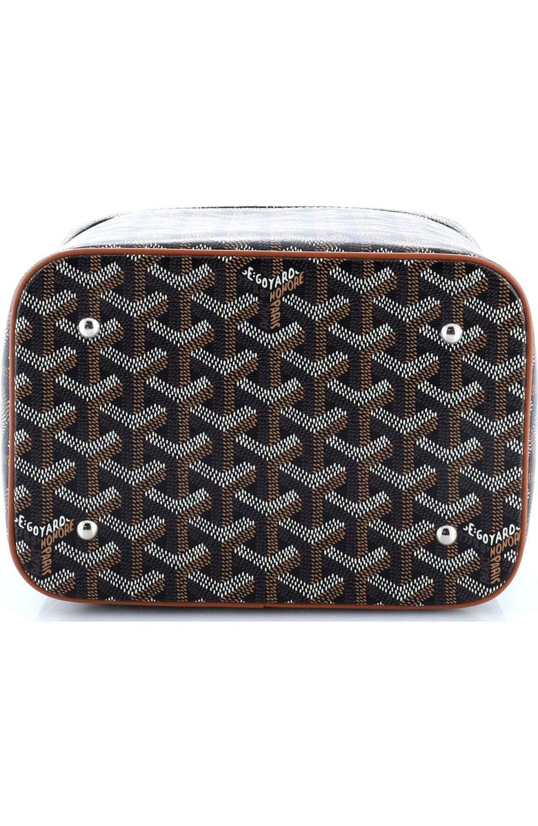 Pre-Owned Goyard Muse Vanity Case Coated Canvas, Alternate, color, Brown