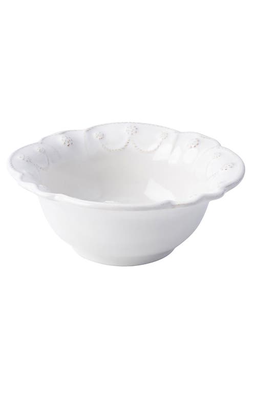 Juliska Jardins Du Monde Cereal Bowl In Whitewash