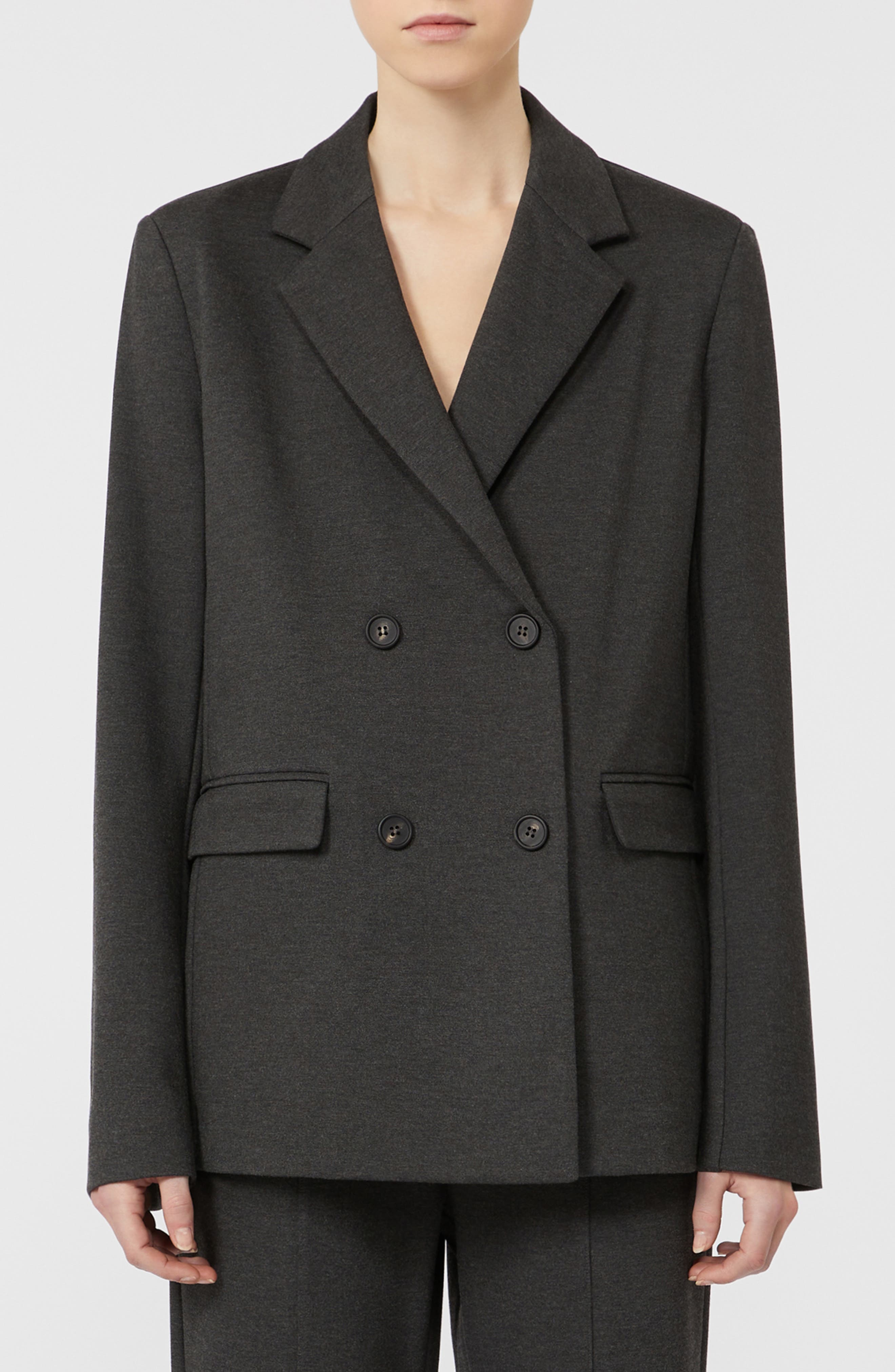 Virgus Double Breasted Jersey Blazer