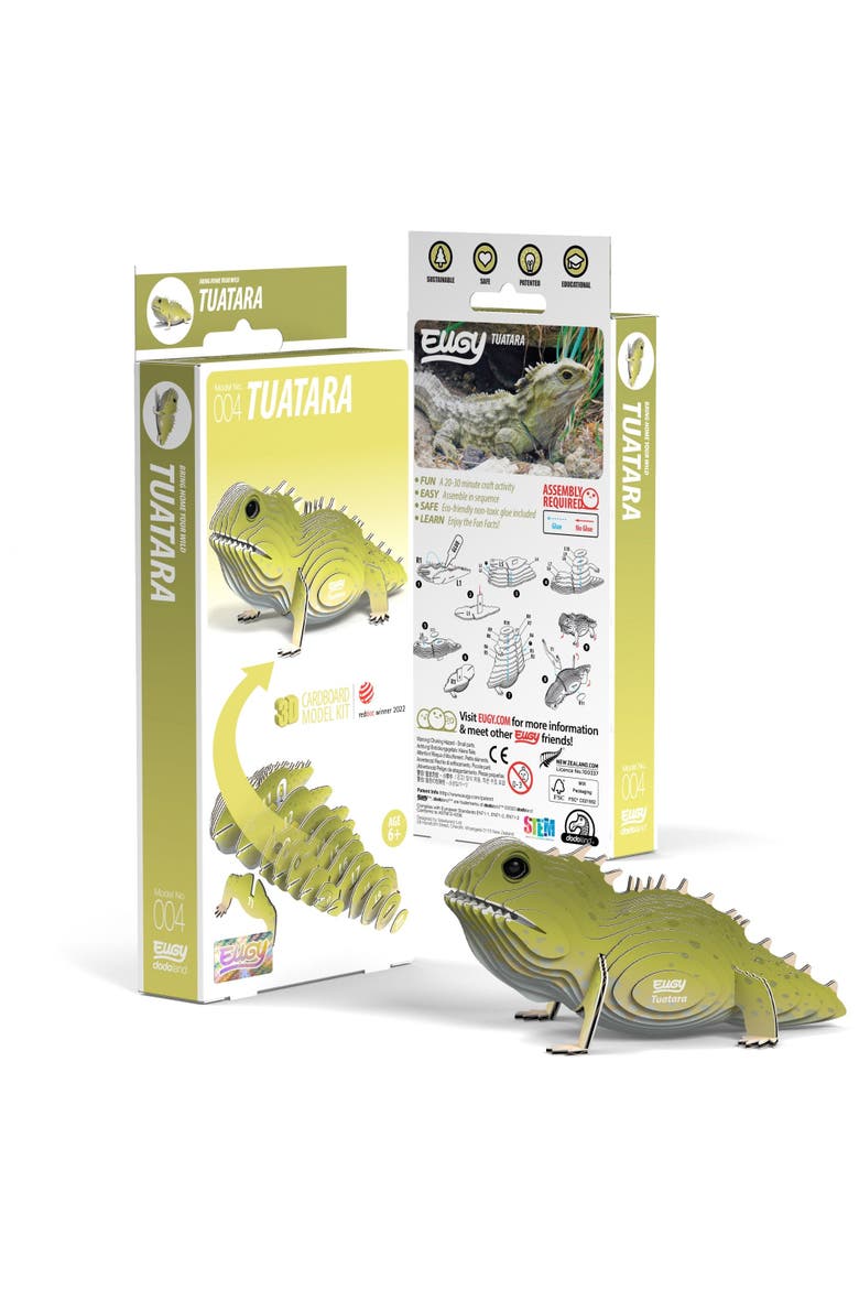Tuatara 3D Puzzle, Main, color, No Color