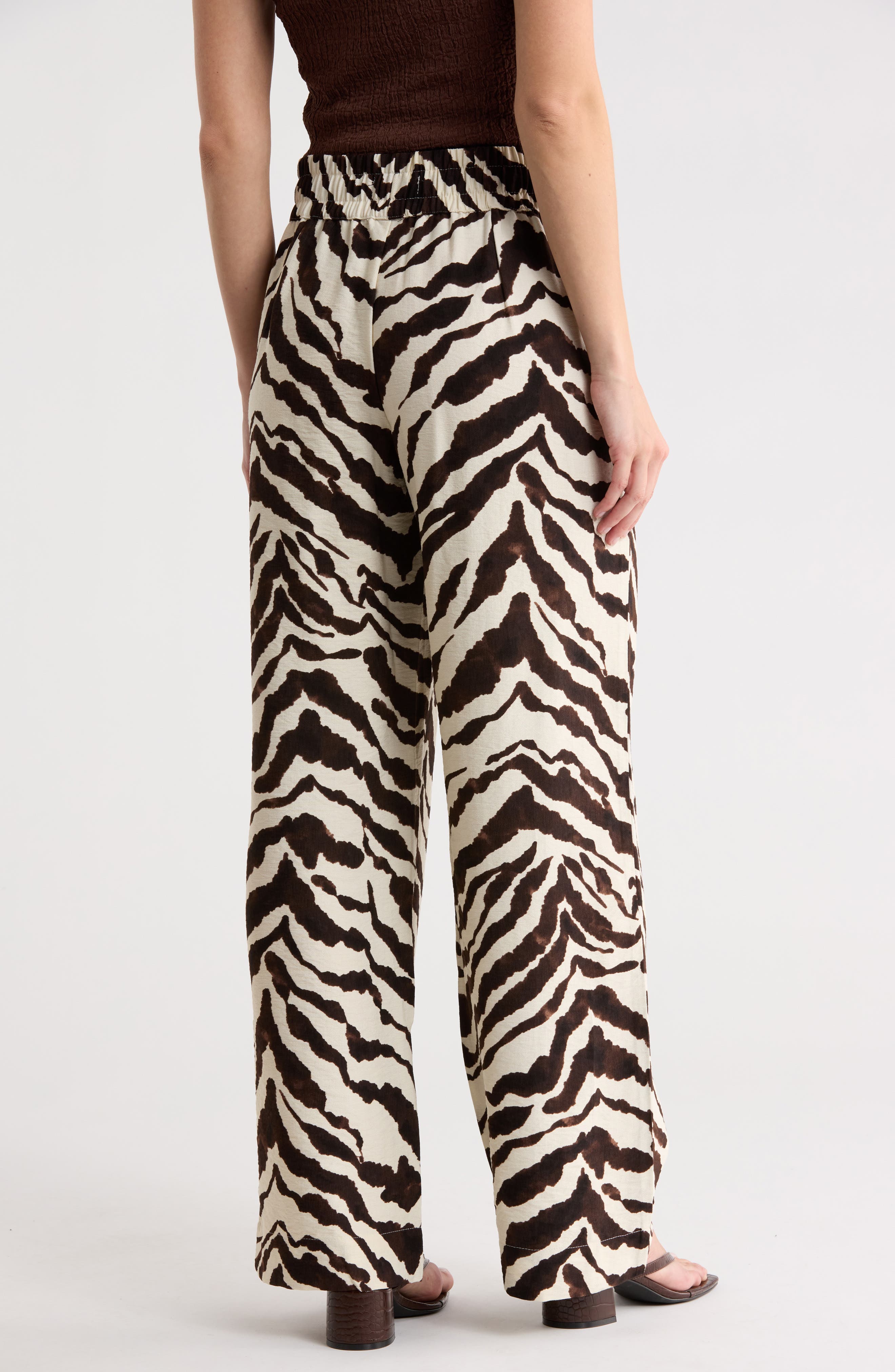 Easygoing Printed Drawstring Pants - image 2