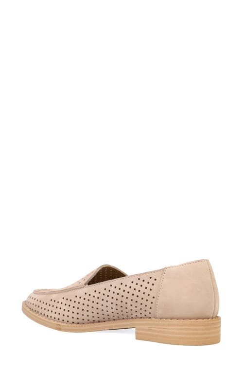 Eileen Fisher Abode Leather Loafer In Brown