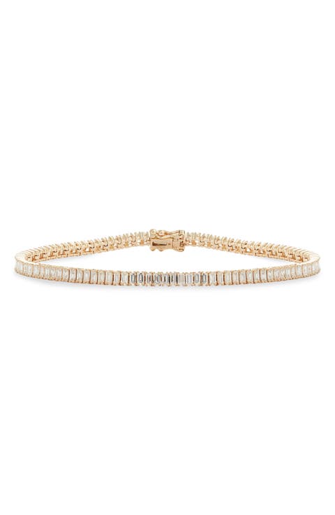 Diamond Baguette Eternity Bracelet