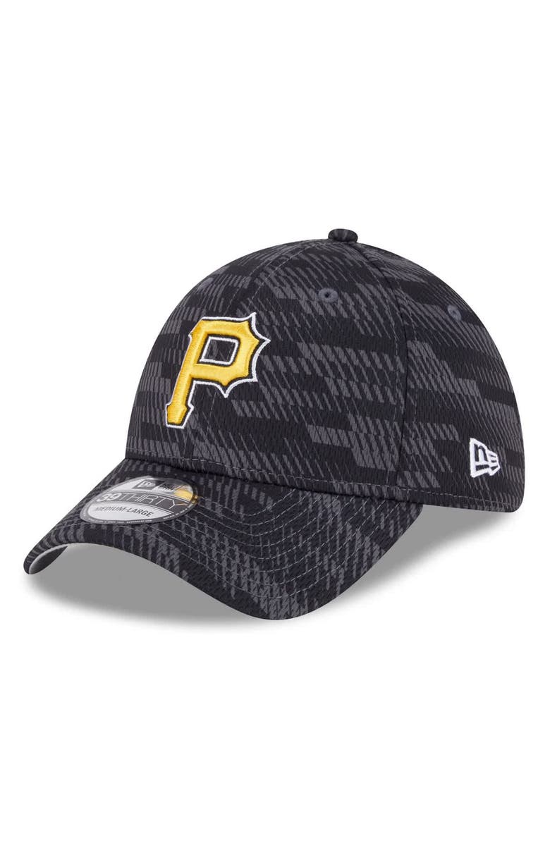 New Era Men's New Era Black Pittsburgh Pirates 2025 MLB Clubhouse 39THIRTY Flex Hat, Alternate, color, 