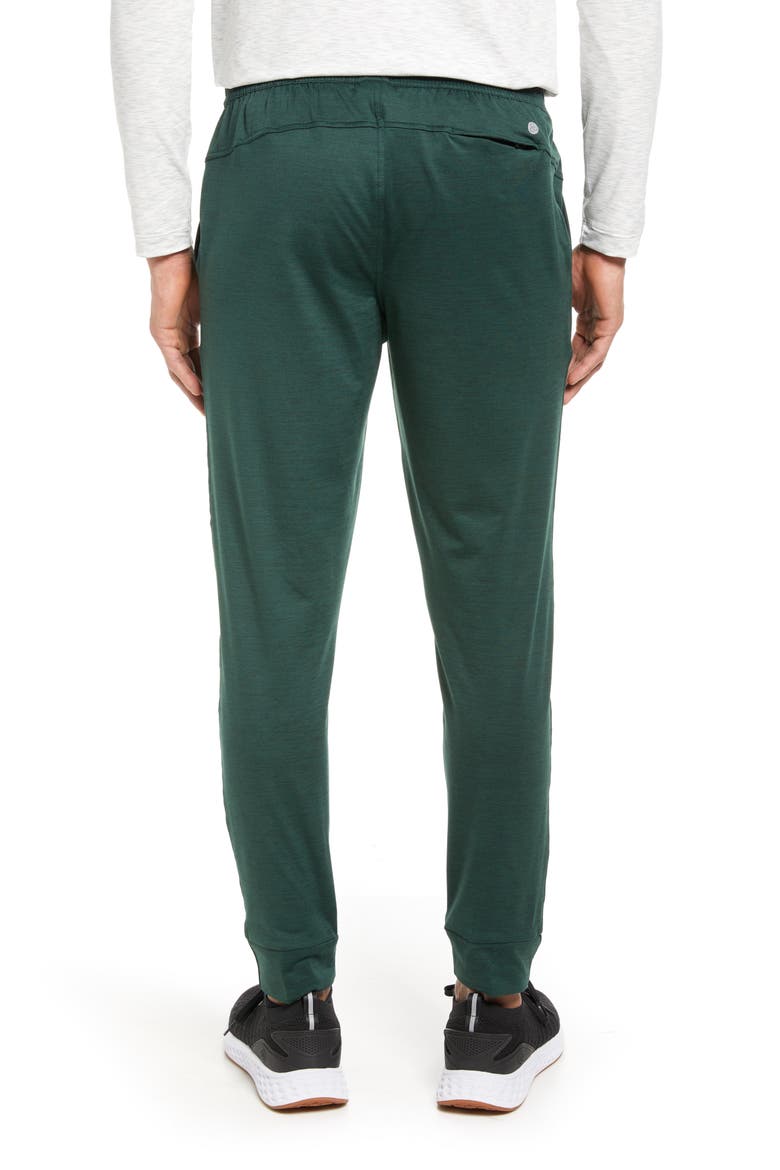 Pyrite Slim Fit Pocket Joggers, Alternate, color, GREEN PARK MELANGE