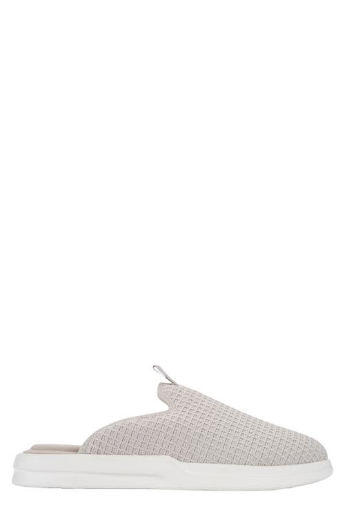 Lusso Cloud Pelli Waffle Knit Slipper In Gray