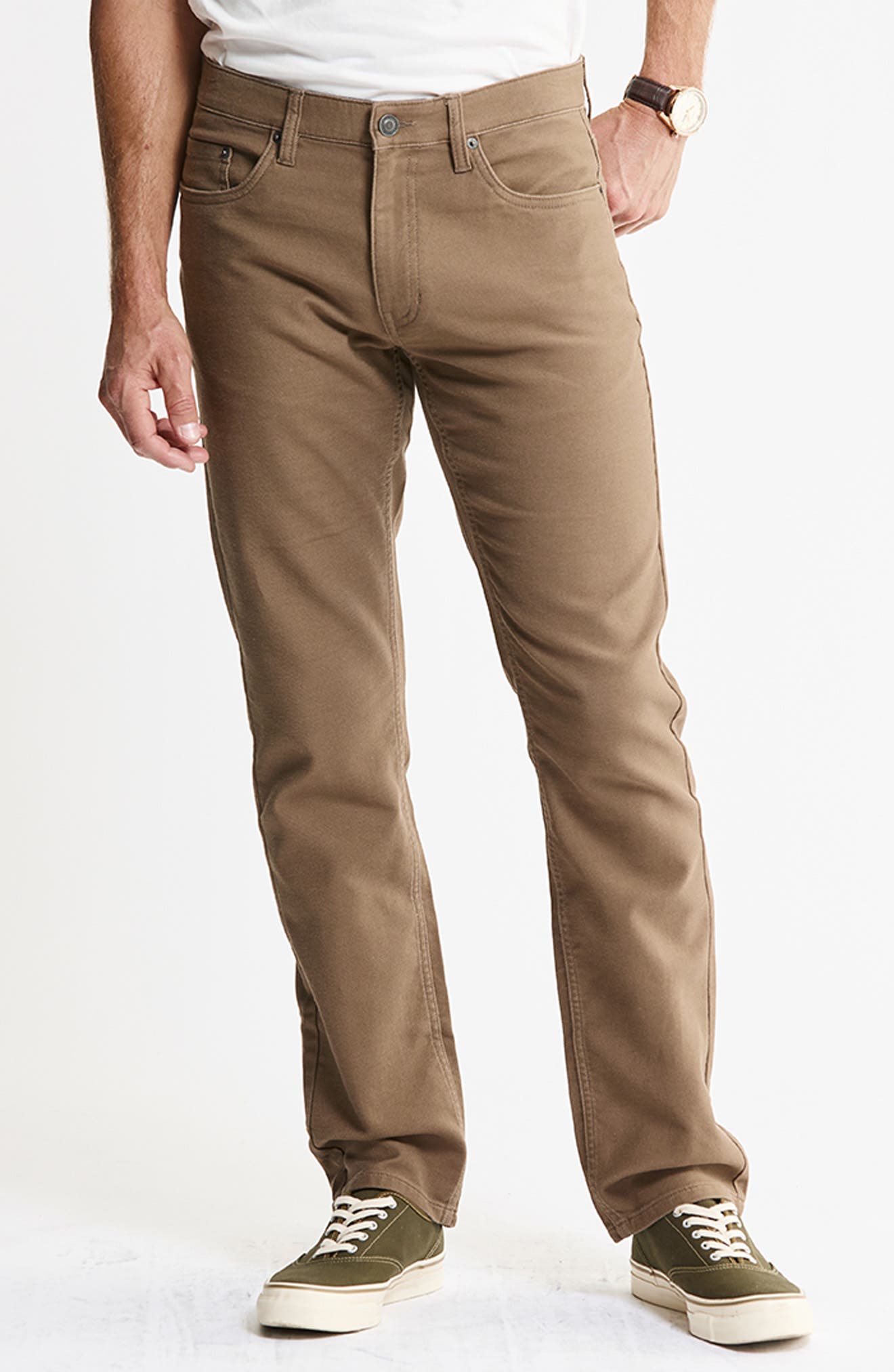 Stretch Straight Leg Pants
