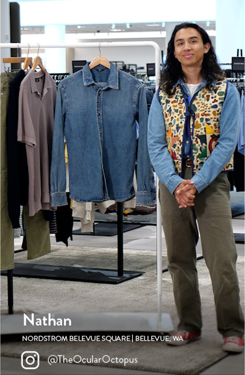 Left Hand Denim Button-Up Shirt, sales video thumbnail