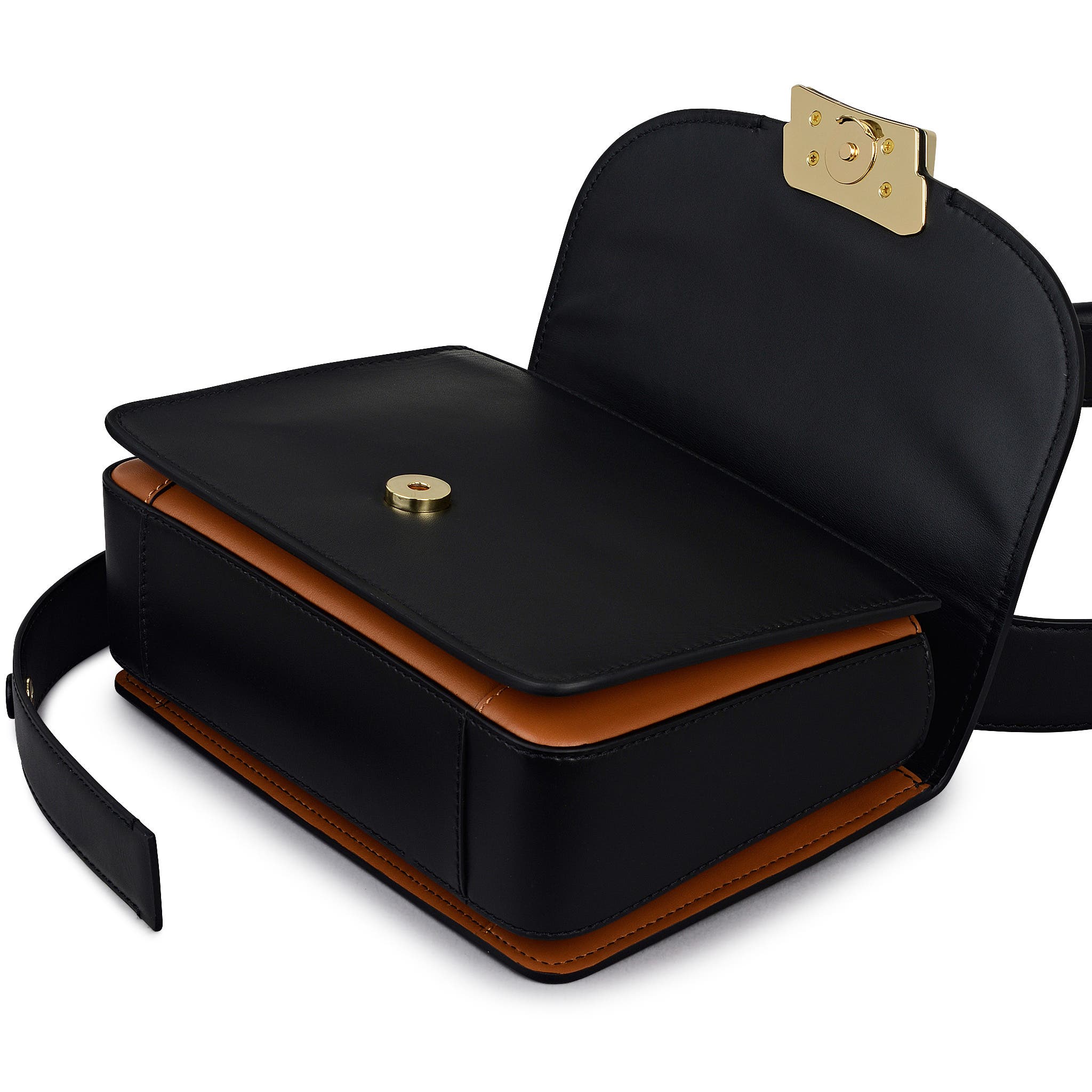 Radley The Belsize Small Flapover Shoulder Bag, Alternate, color, Black