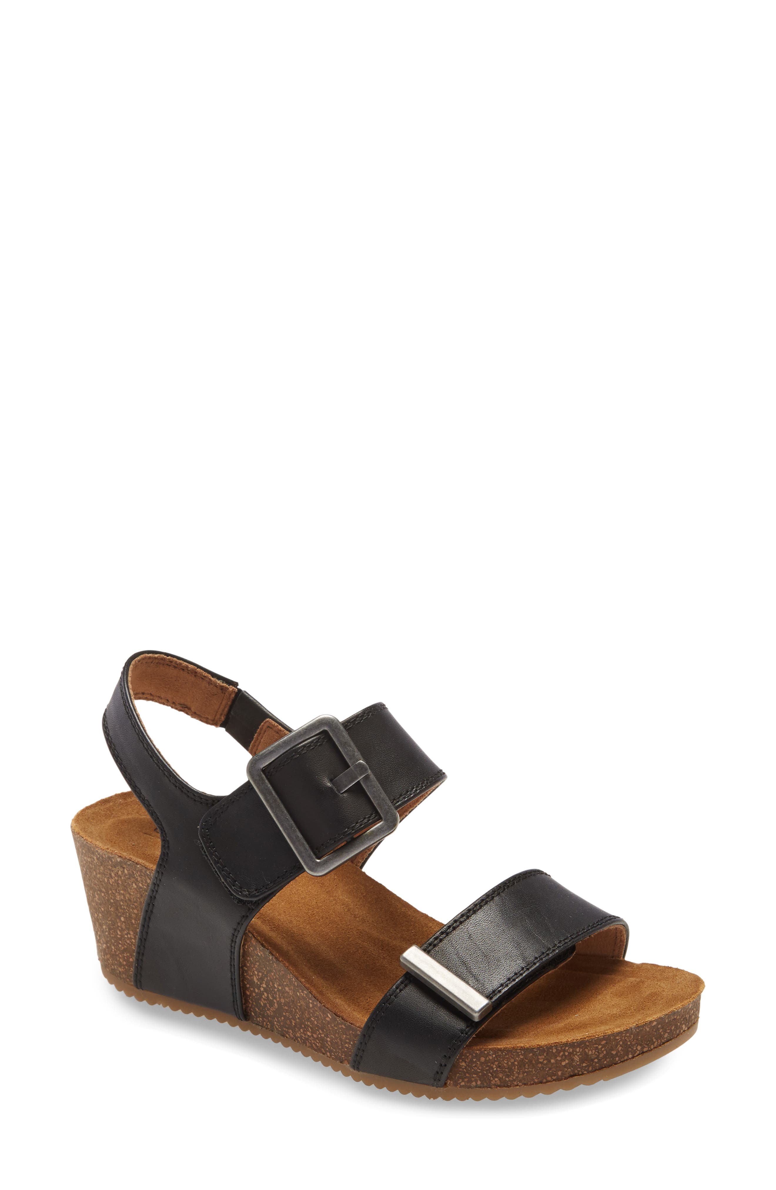 Comfortiva Emberly Wedge Sandal, Main, color, 