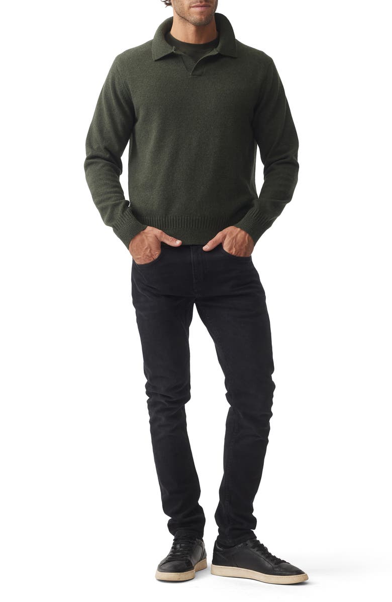Rodd & Gunn Kingswood Wool Blend Johnny Collar Sweater, Alternate, color, 