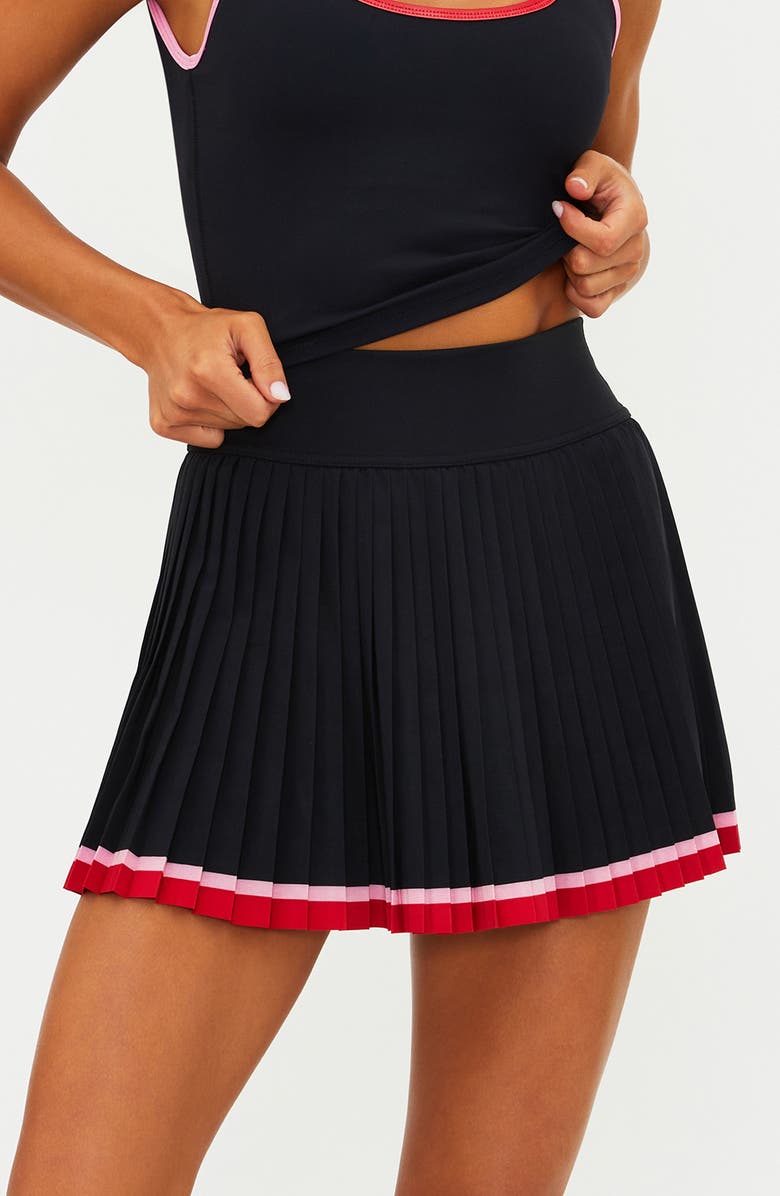 Beach Riot Analie Pleated Skort, Main, color, 