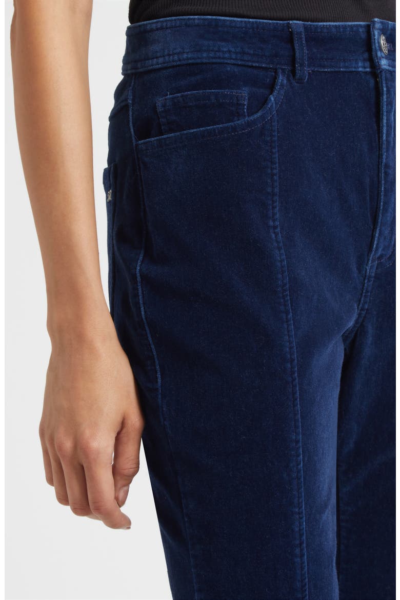 Shailene Velvet Pants, Alternate, color, ANNECY