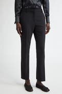 Lafayette 148 New York Manhattan Stretch Wool Cigarette Pants