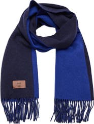 MANGO Reversible Wool Scarf