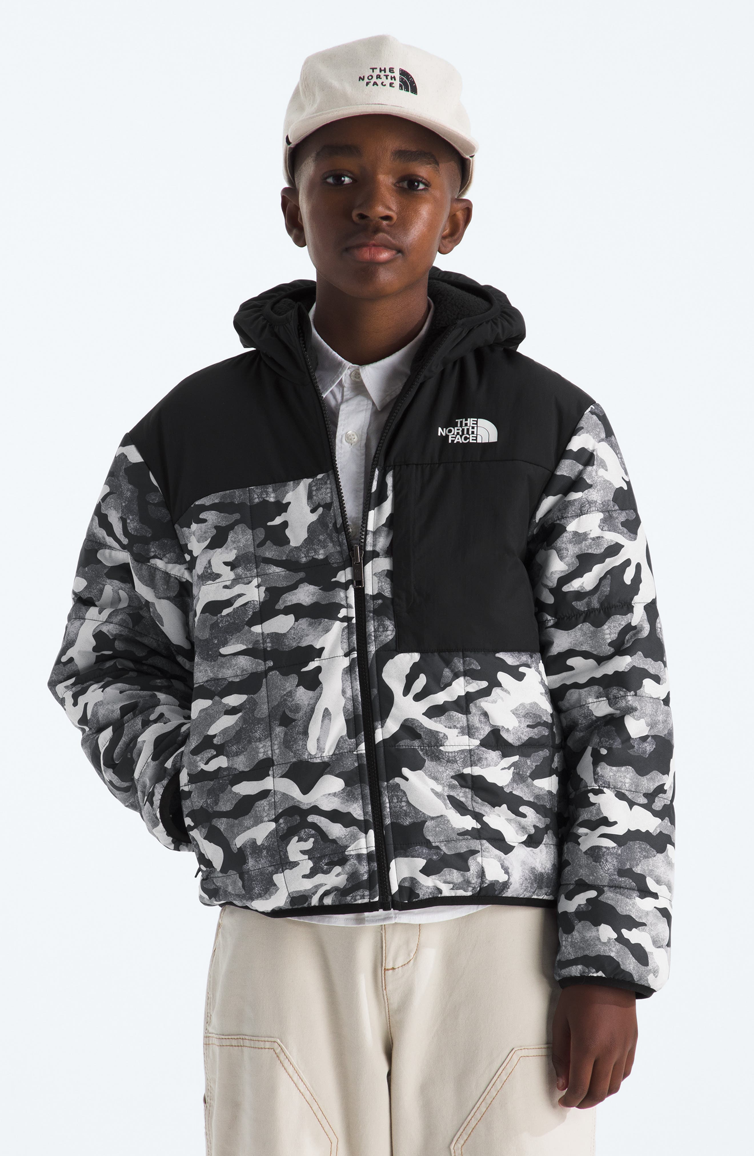 The North Face Kids' Shasta Water Repellent Reversible Hooded Jacket
