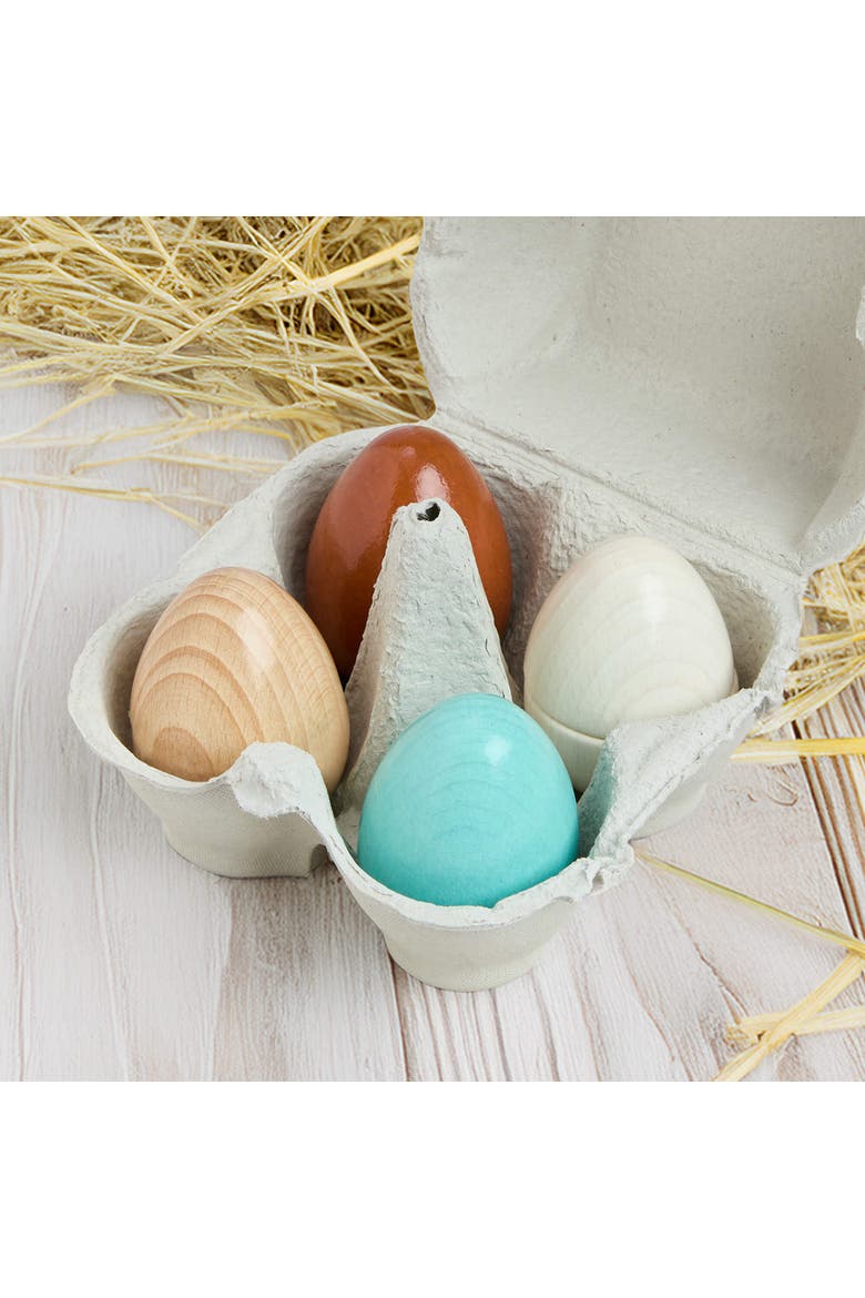 Creative Play - Wooden Eggs Play Food Set, Alternate, color, Multi