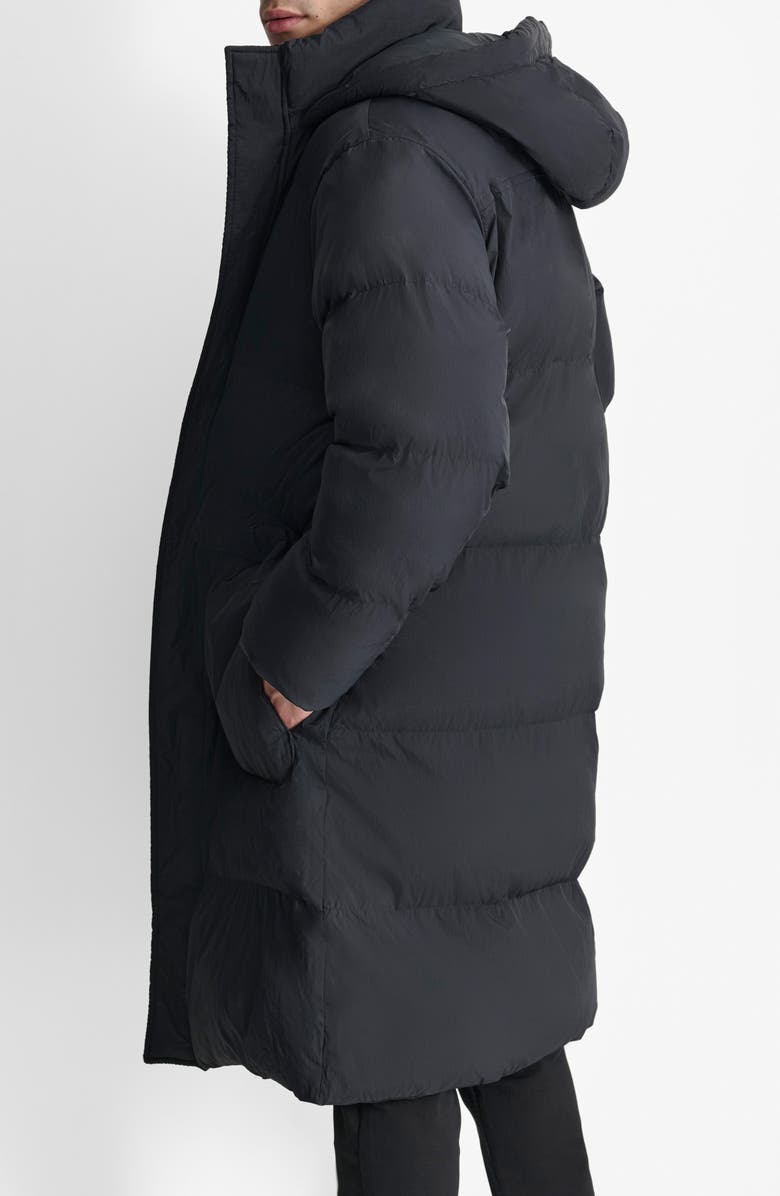 DKNY Zip Front Coat, Alternate, color, Black