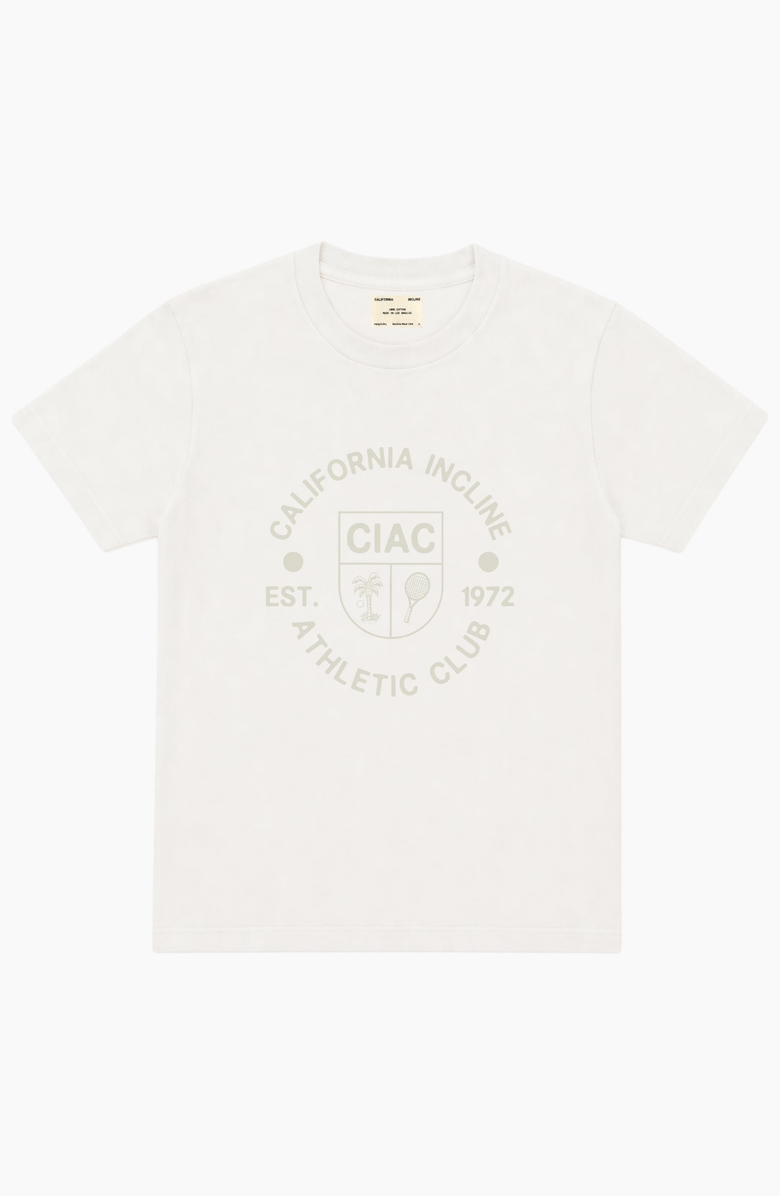 CALIFORNIA INCLINE Athletic Club Tee, Main, color, Salt