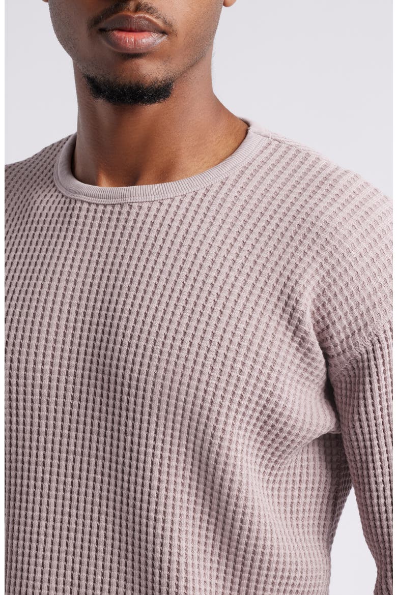 Thermal Knit Long Sleeve T-Shirt, Alternate, color, ANTLER