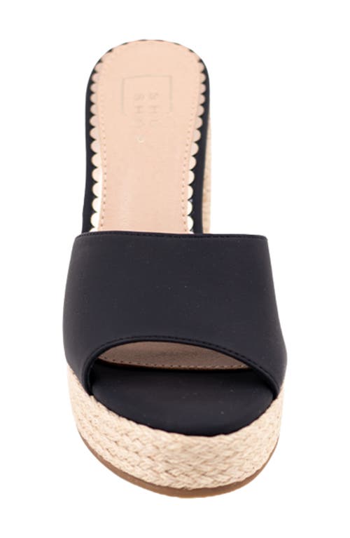 Shushop Elvira Platform Slide Sandal