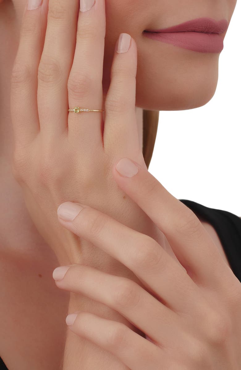 Bony Levy Iris Peridot & Diamond Ring, Alternate, color,