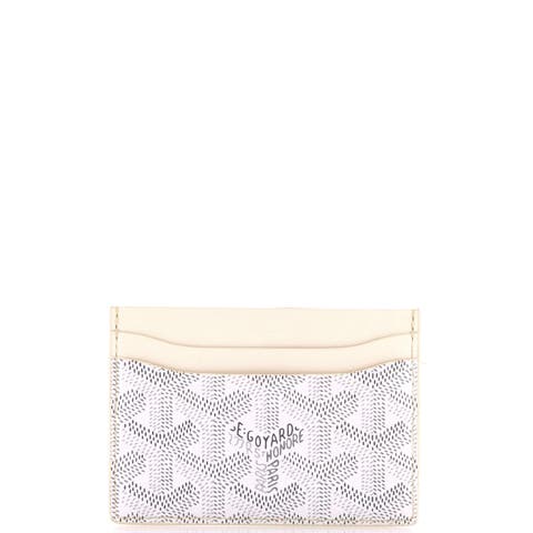 Saint Sulpice Card Holder Coated Canvas