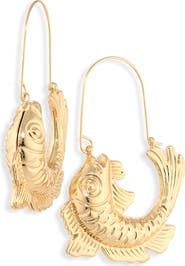 NATASHA Koi Fish Drop Earrings