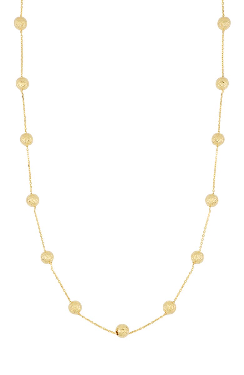 Bony Levy 14K Gold Station Necklace, Main, color, 14K Yellow Gold