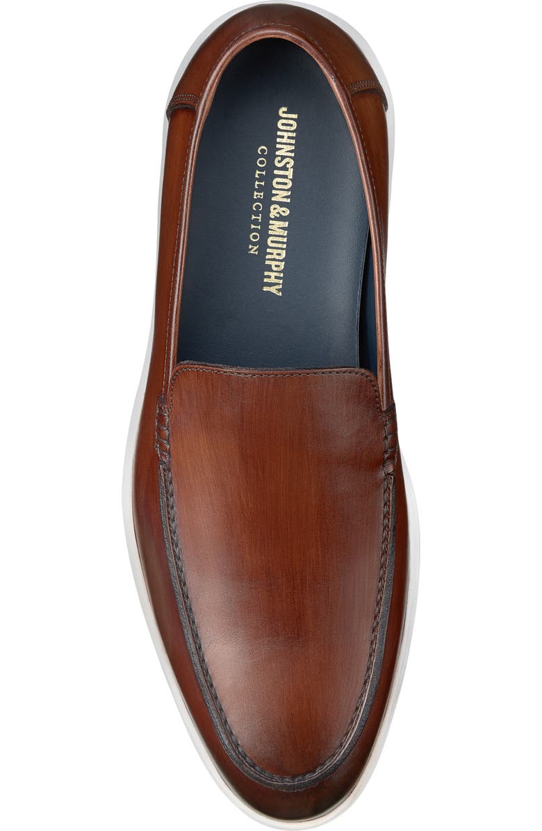 Johnston & Murphy Bolivar Moc Toe Slip-On Sneaker, Alternate, color,