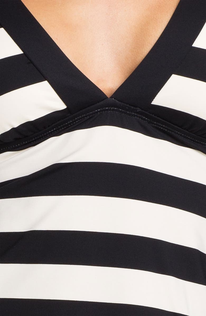 La Blanca Stripe Tankini Top, Alternate, color, 