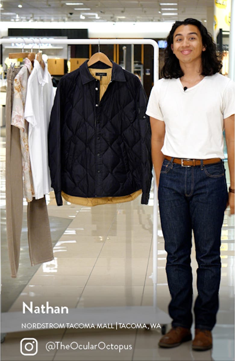 ICONS Dane Quilted Shirt Jacket, sales video thumbnail