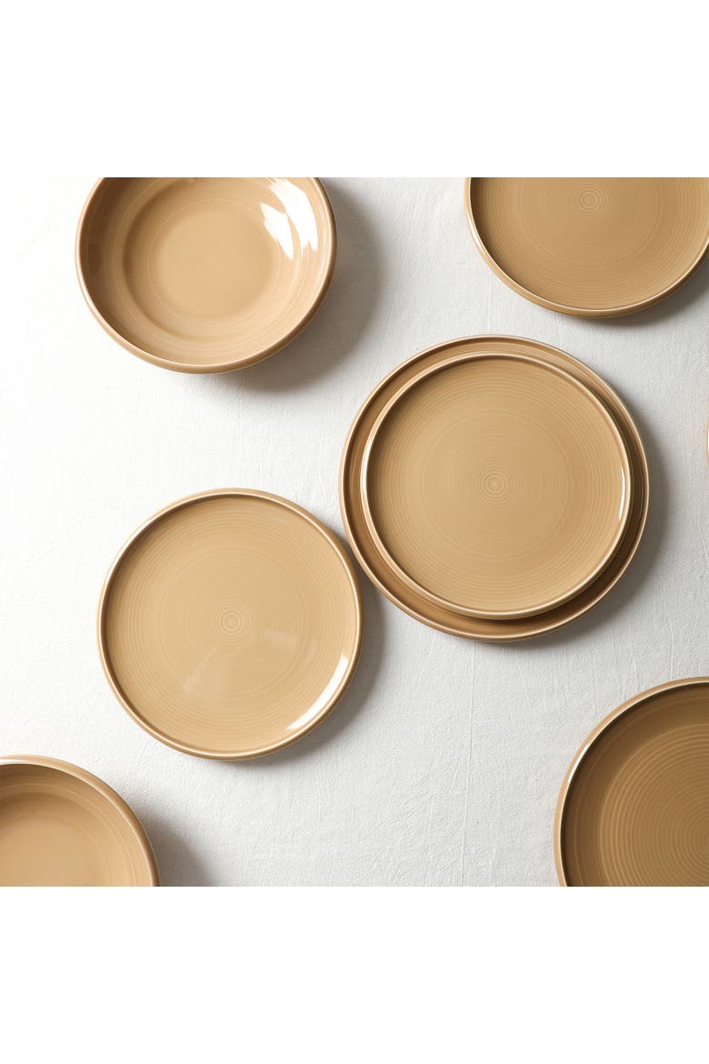 Harmony Stoneware 24-Piece Dinnerware Set, Alternate, color, Beige