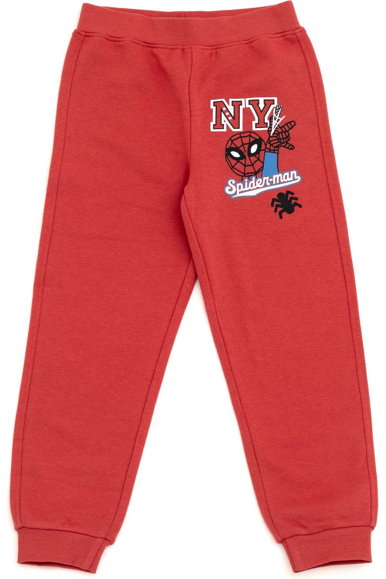 Spider-Man Fleece 2-Piece Sweatshirt and Pants Set, Alternate, color, Red Spider Man