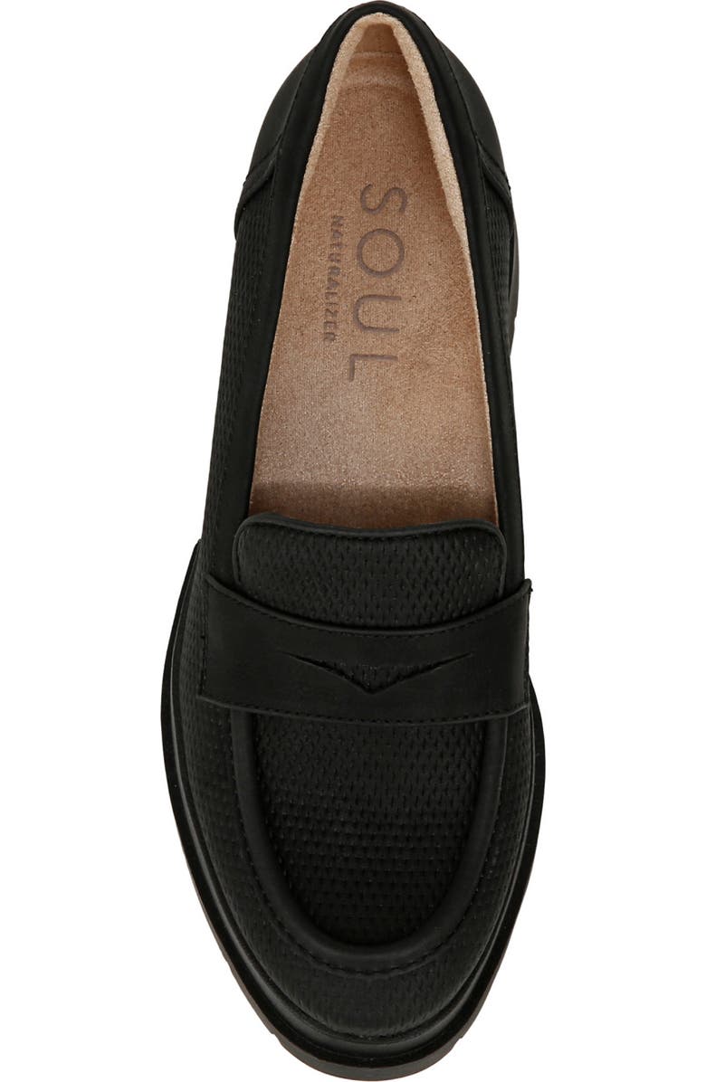 SOUL NATURALIZER Ophelia Lug Sole Penny Loafer, Alternate, color,
