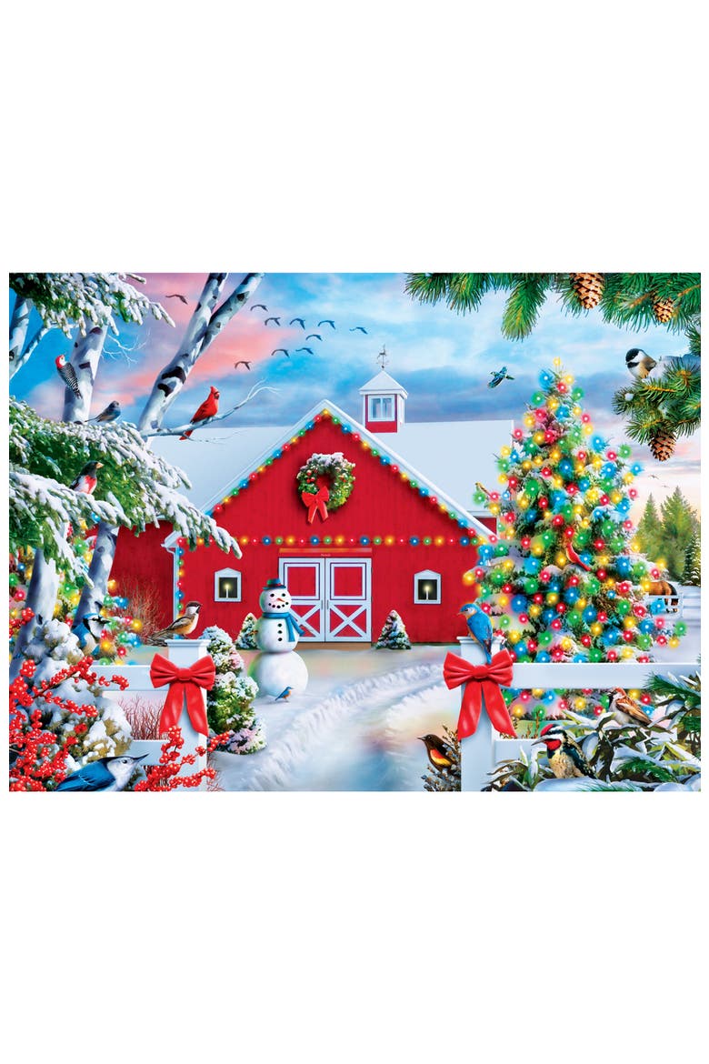 Country Christmas 300pc Jigsaw Puzzle, Alternate, color, Multicolor