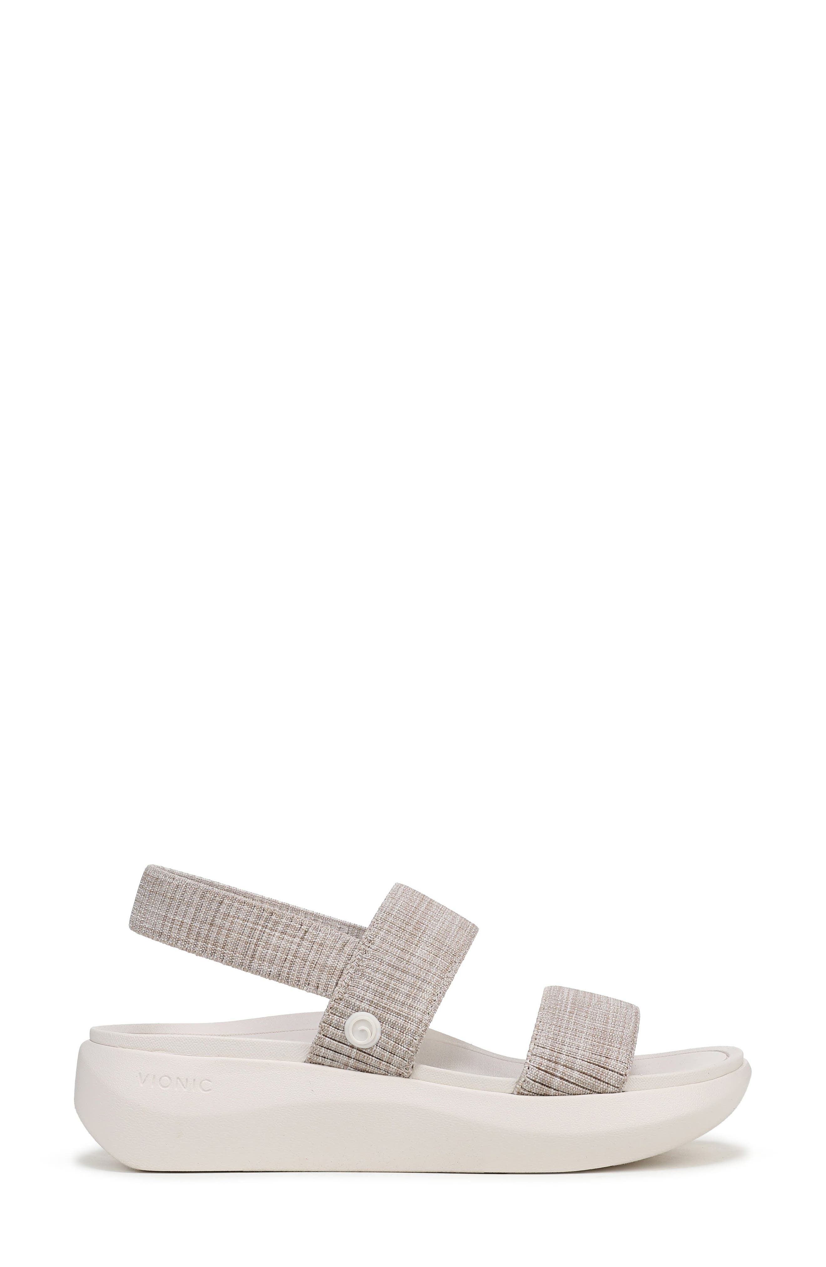 The Sky Slide Sandal, Alternate, color, SEA SALT