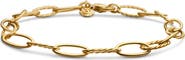 David Yurman Stax Oval Link 18K Gold Bracelet