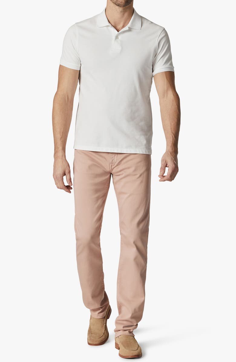 34 Heritage Courage Straight Stretch Twill Pants, Alternate, color, Rose Comfort