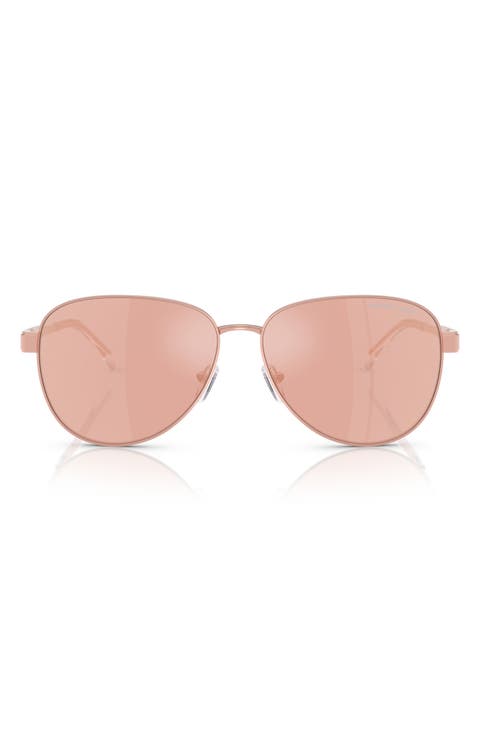 59mm Pilot Sunglasses