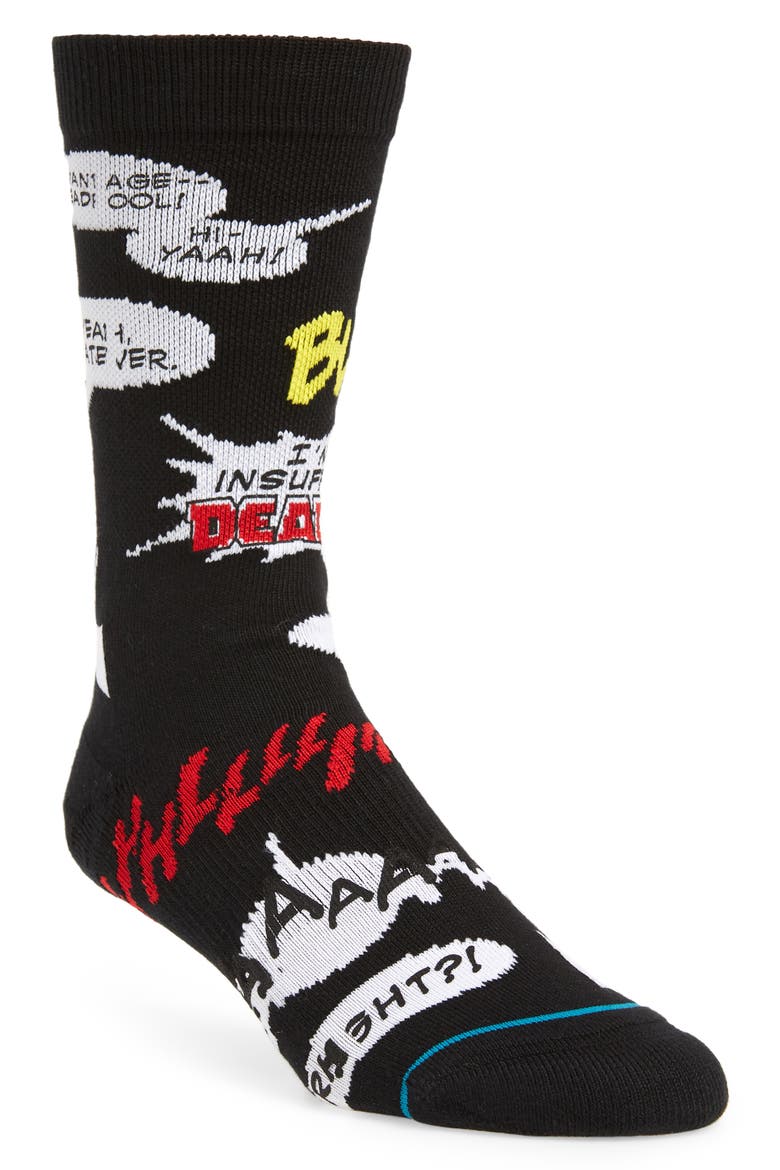 Blam Socks, Main, color, BLACK