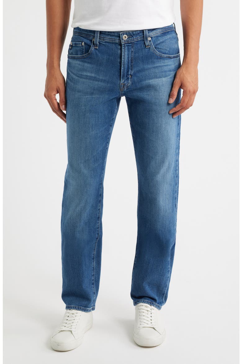 Graduate Slim Straight Leg Jeans, Main, color, ASHFIELD