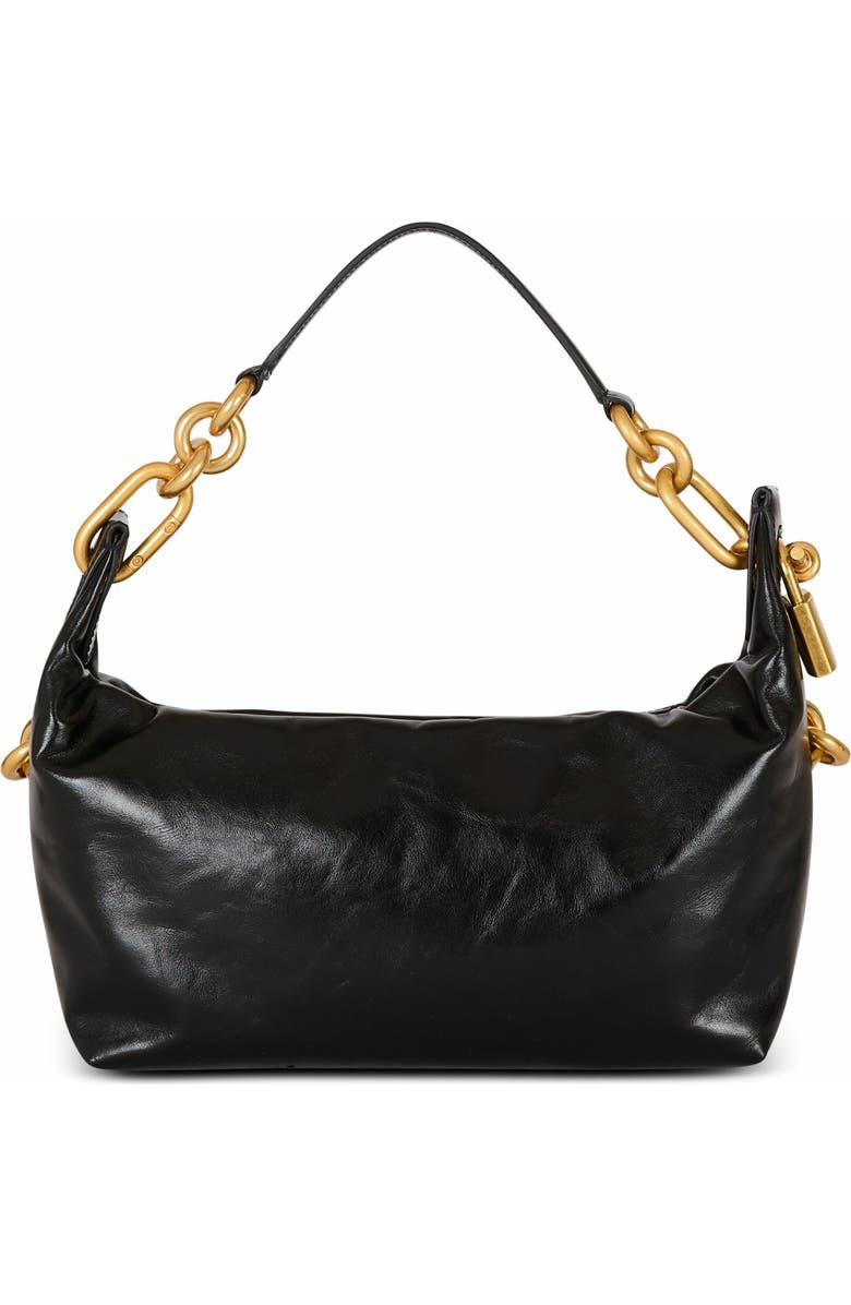 Balmain Sync Medium Bag In Calfskin Leather, Alternate, color,