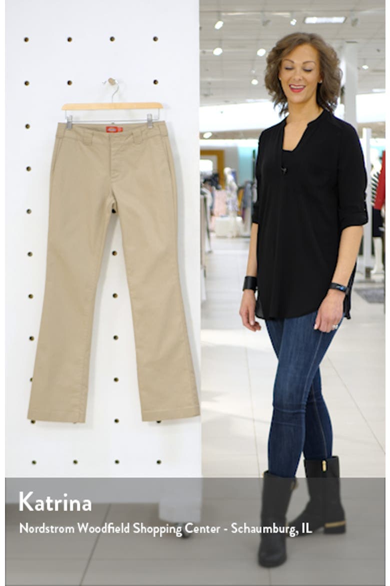 Flex Bootcut Trousers video