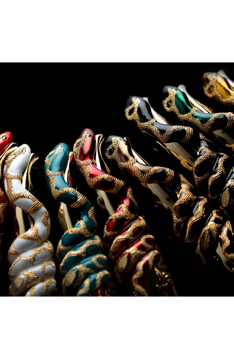 Roberto Cavalli Classic Wine Opener Snake with Luxury Box, Alternate, color, Snake Black