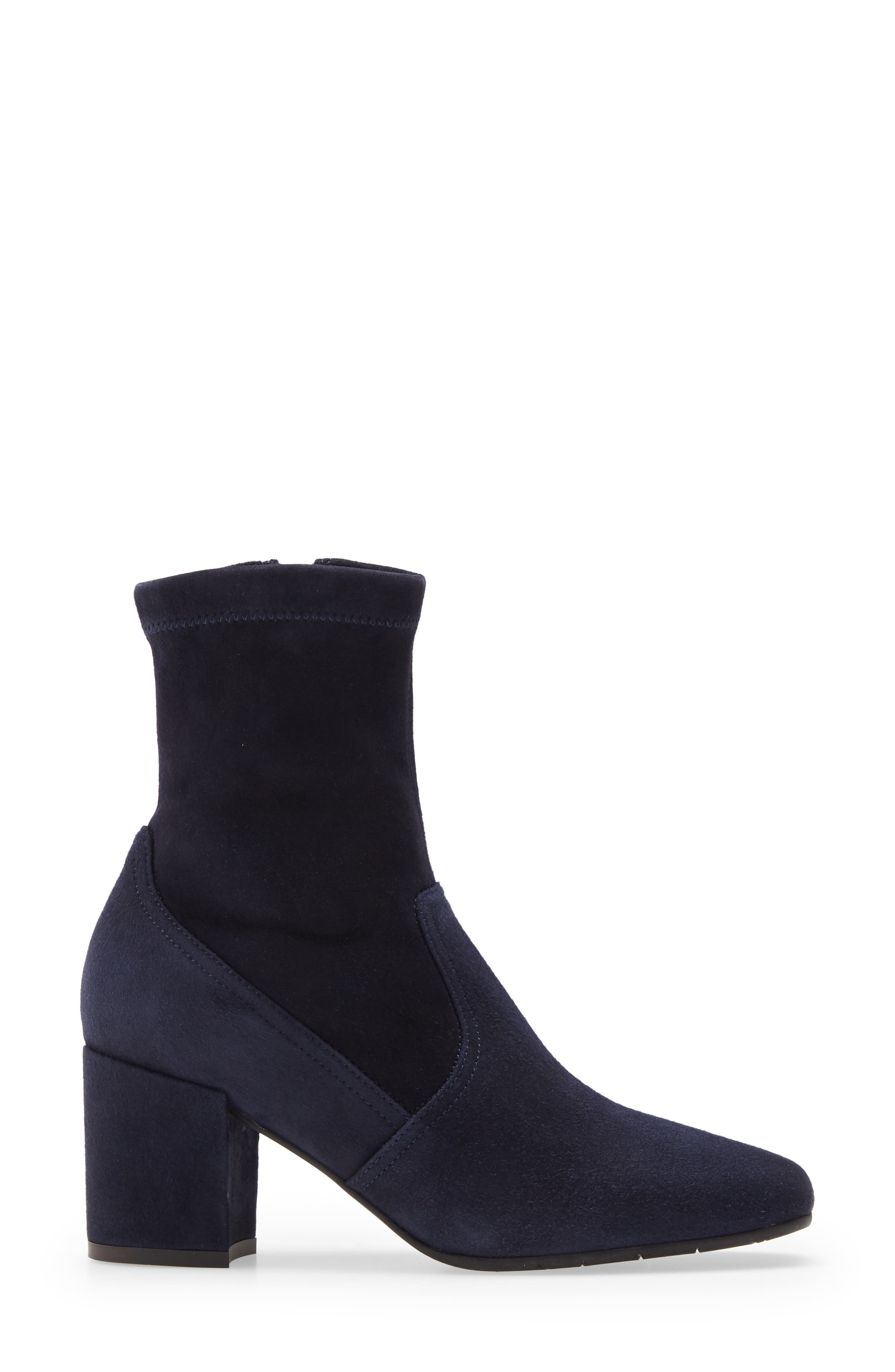 Dayana Water Resistant Stretch Bootie, Alternate, color, NAVY